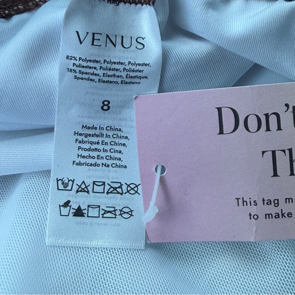 VENUS Athens One-Piece Swimsuit boho vacation beach cruise Size 8 - Picture 4 of 9